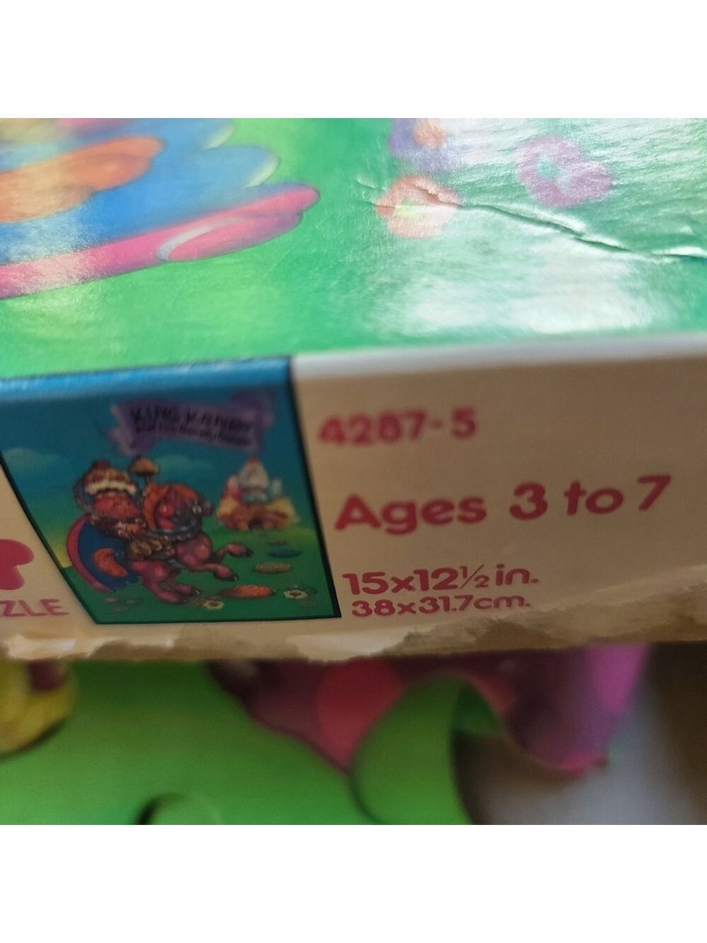 Vintage 80s King Kandy Candy Land Puzzle Complete - Picture 4 of 4